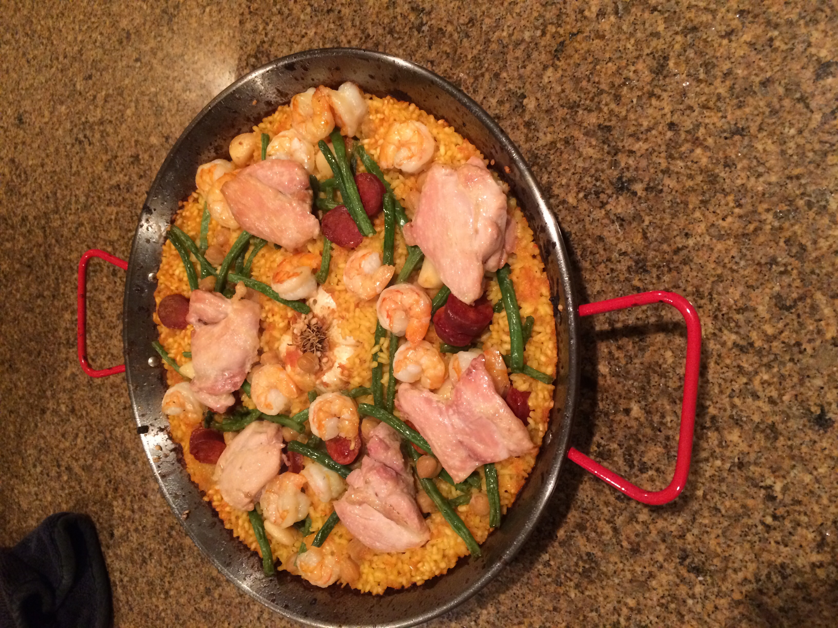 Paella 1st Try — Big Green Egg Forum