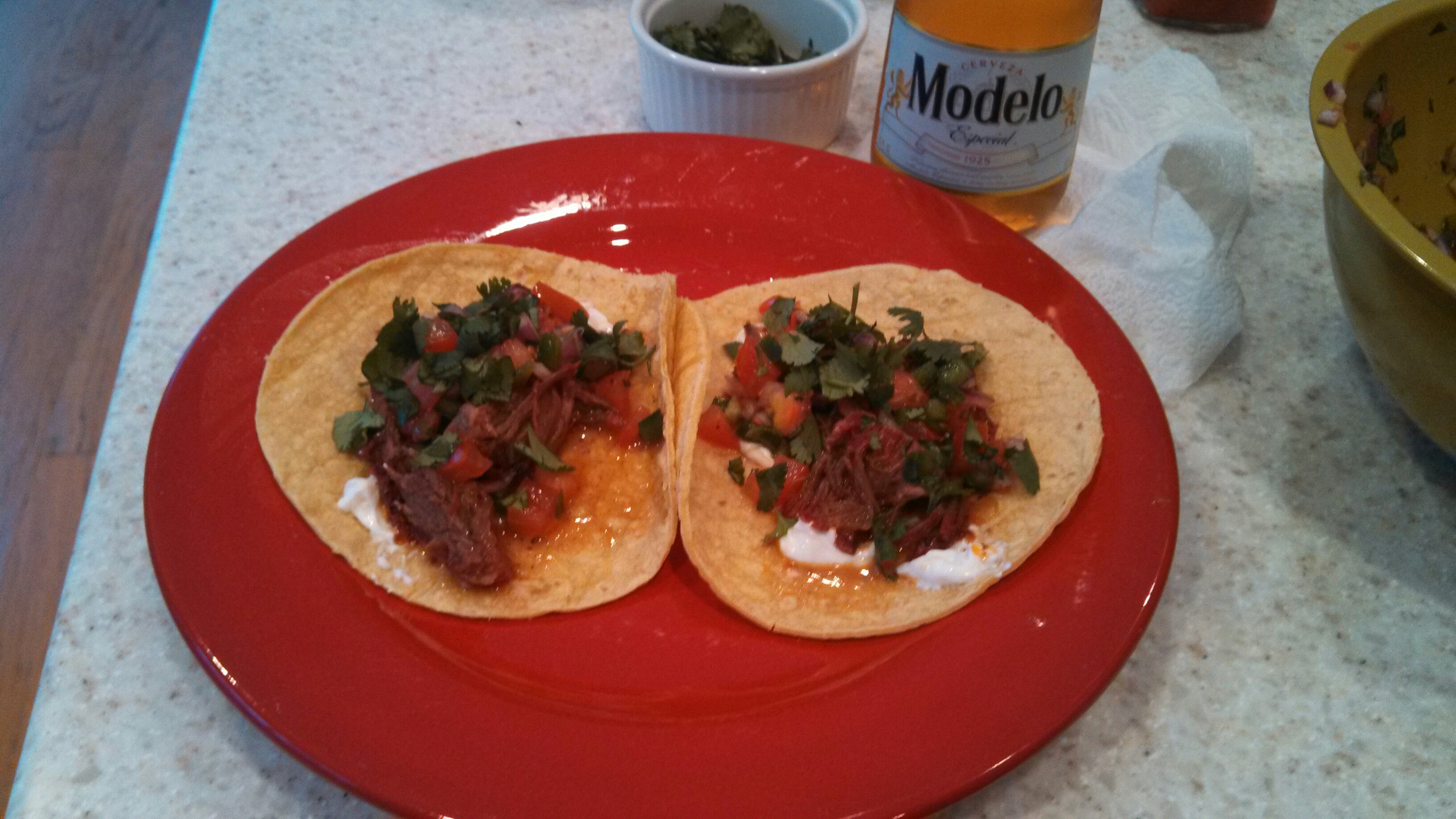 Chuck Roast Tacos (pics) — Big Green Egg Forum
