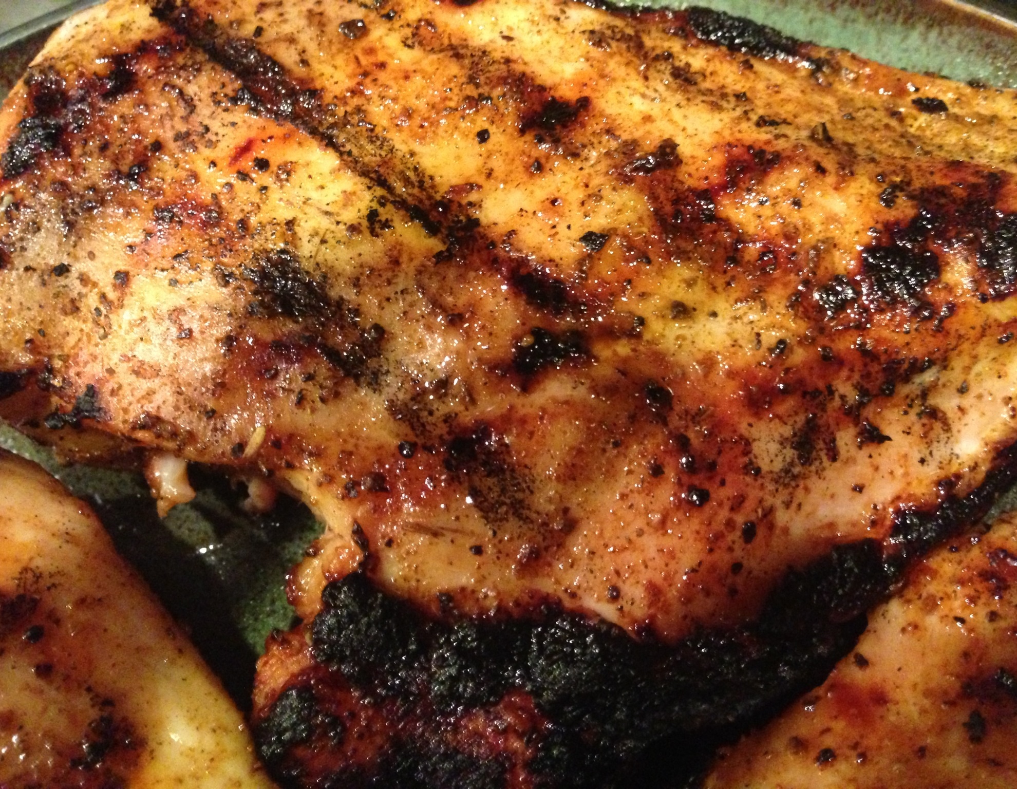 Simple chicken breast — Big Green Egg Forum