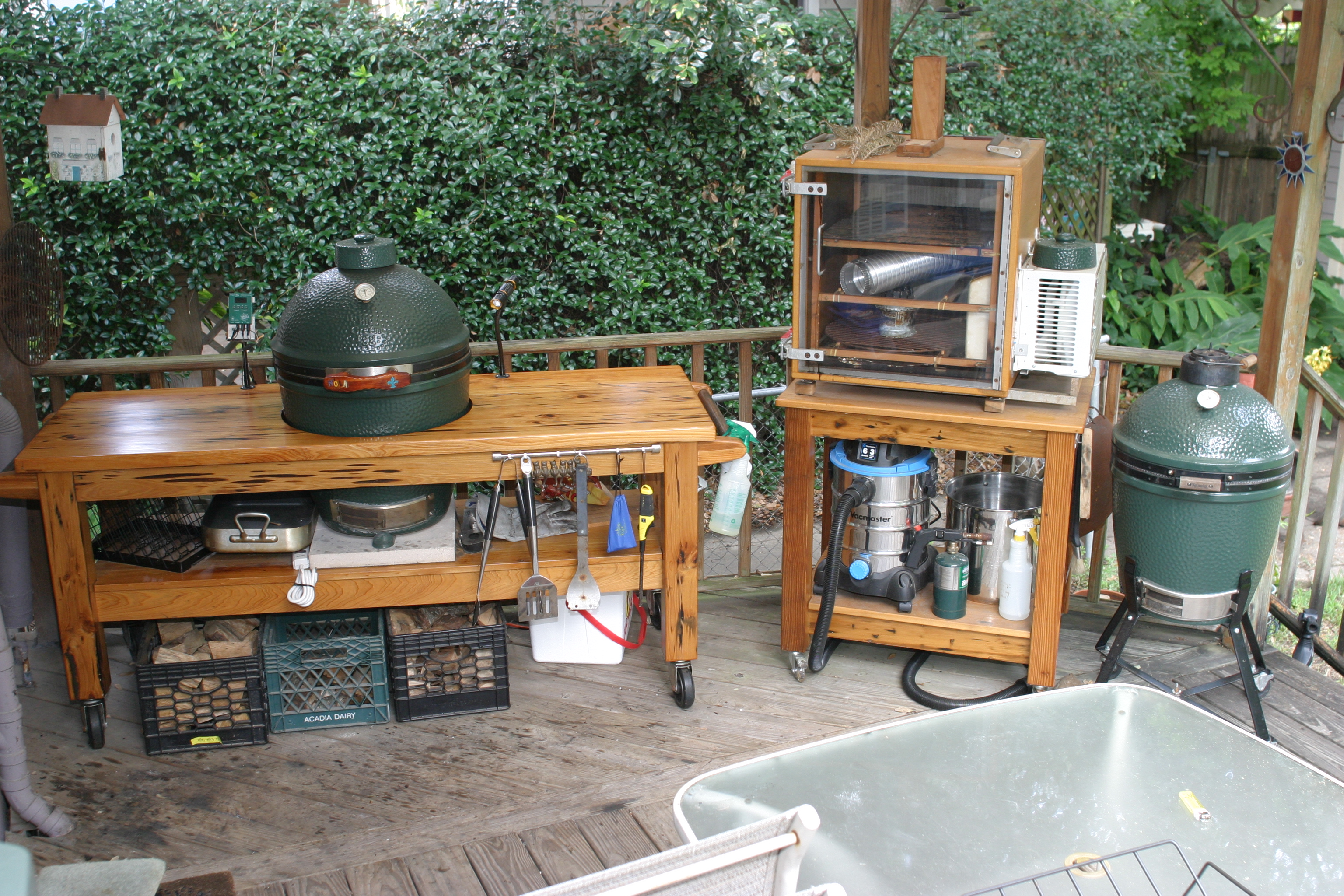 Lets See Your Set Up pics Page 6 Big Green Egg Forum