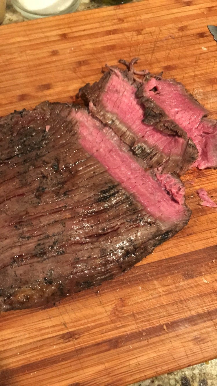 Sous Vide + Caveman Flank Steak — Big Green Egg Forum