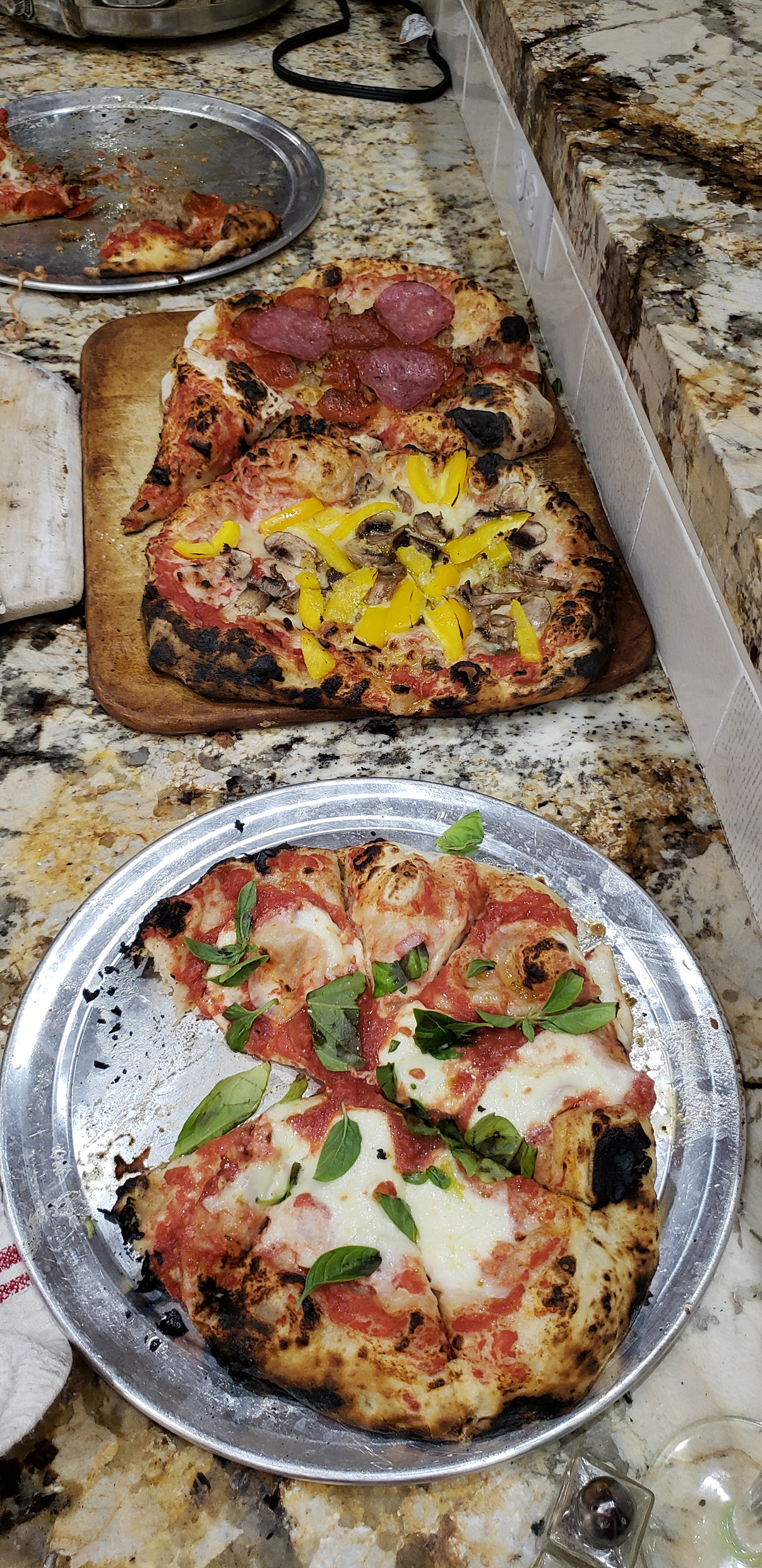Roccbox pizza last night. finally got dough to cooperate — Big Green
