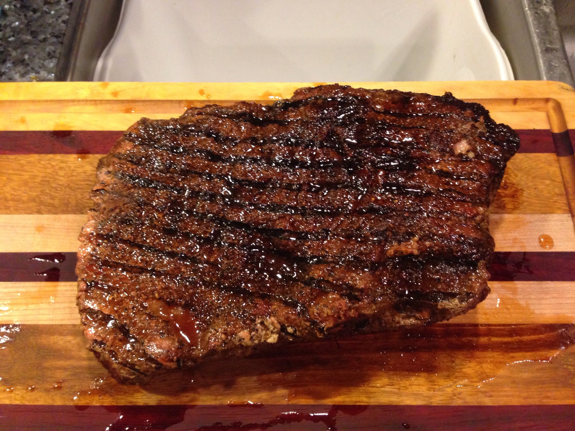 Brisket Flat — Big Green Egg EGGhead Forum The Ultimate Cooking
