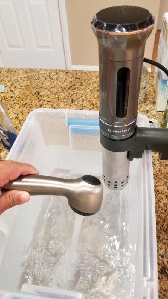 Sous vide 2nd attempt replacement model — Big Green Egg EGGhead