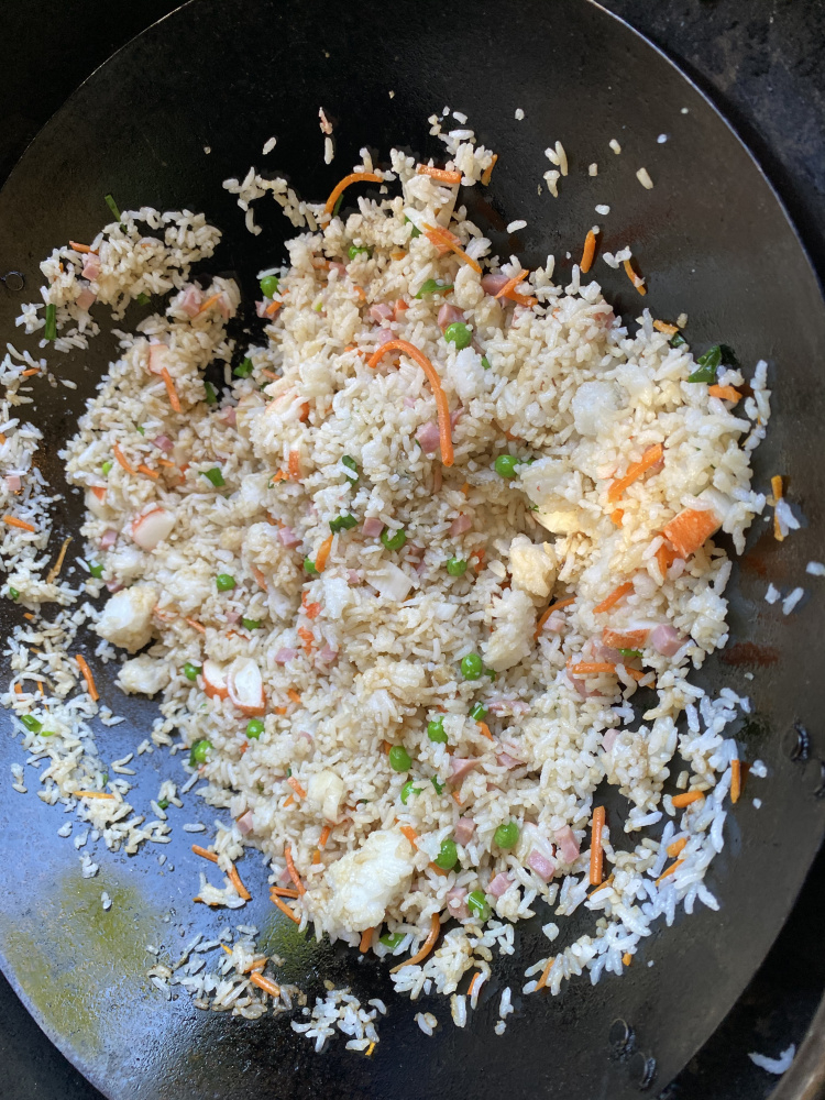 Combination fried rice — Big Green Egg Forum