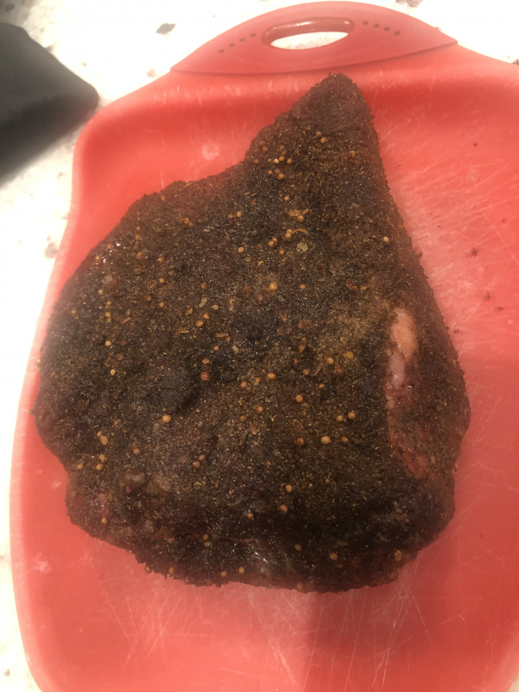 Pastrami Time!! — Big Green Egg Forum