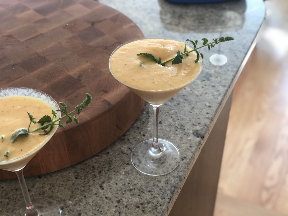 OT Cocktail time Peach Orange Yoghurt Rum — Big Green Egg EGGhead