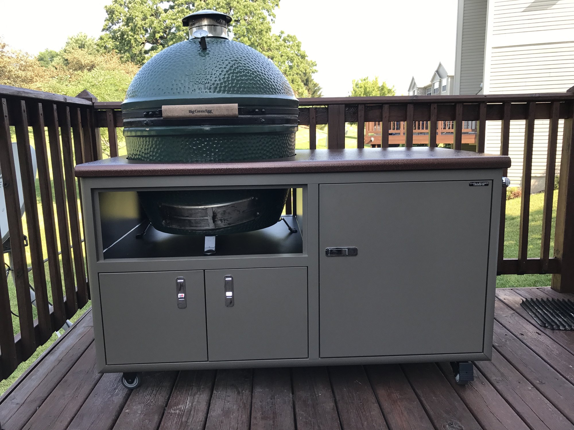 Our new Challenger Table has arrived! — Big Green Egg Forum