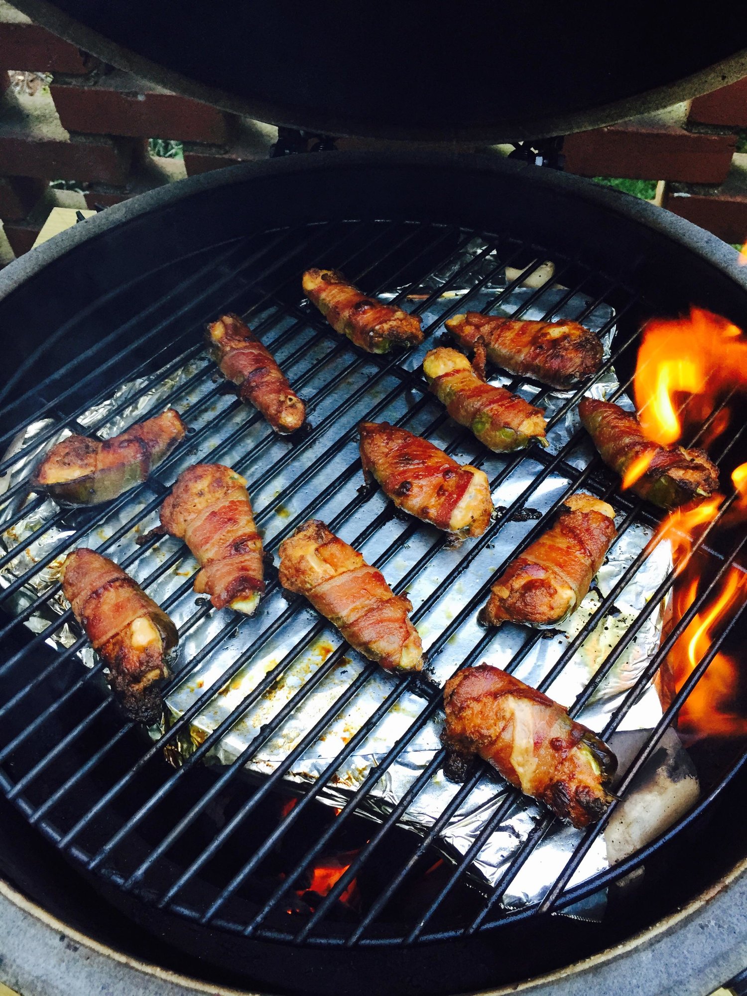 ABT's and skirt steak — Big Green Egg EGGhead Forum The Ultimate