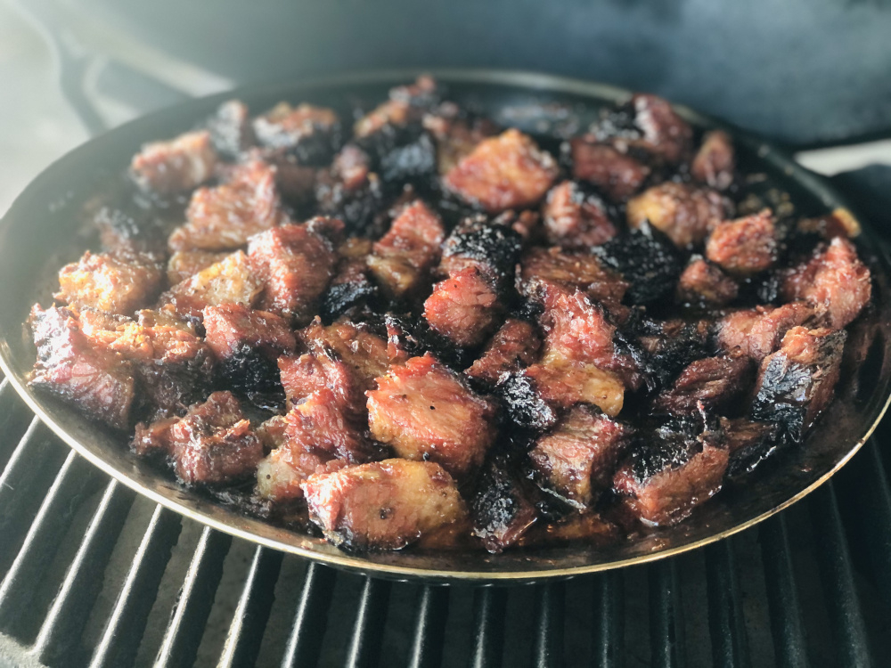 Brisket Point Burnt Ends — Big Green Egg Forum