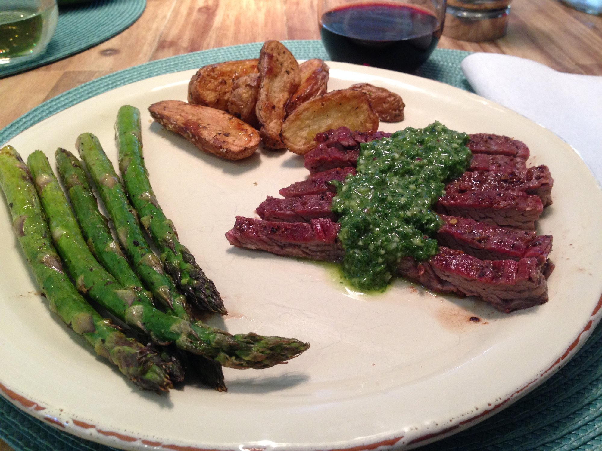 Skirt Steak with Chimichurri — Big Green Egg Forum