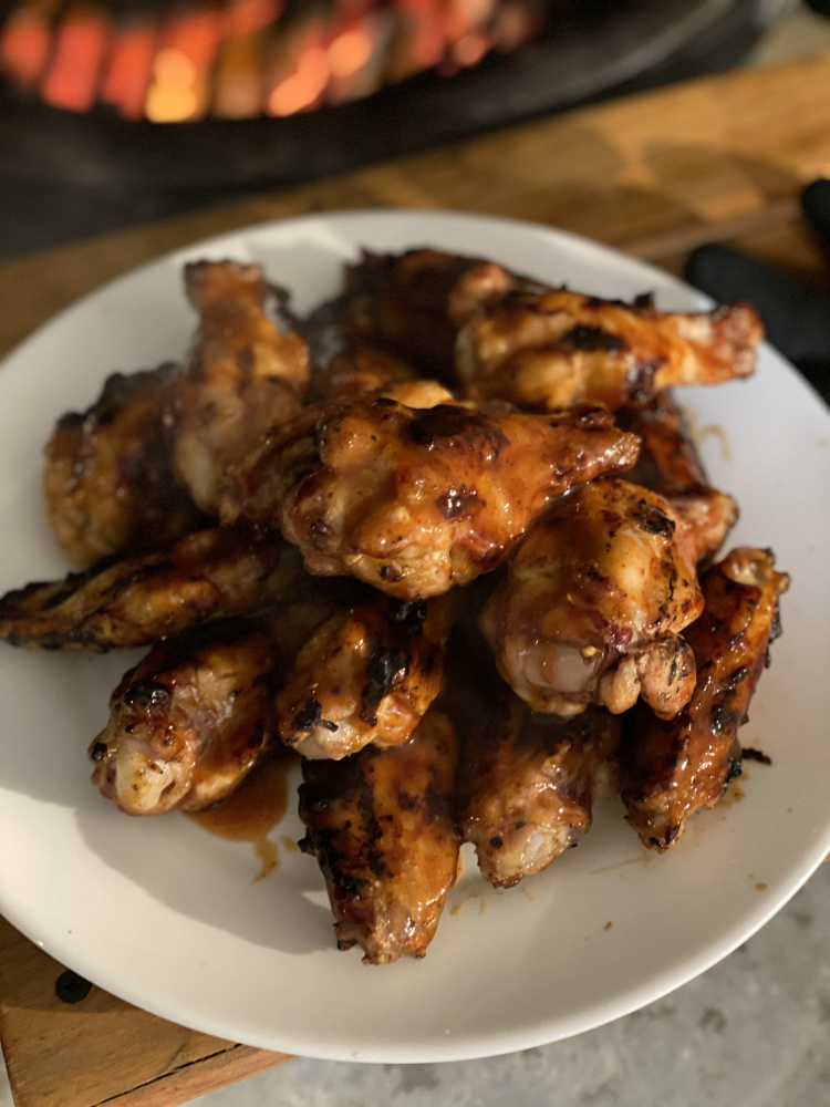Made some wings — Big Green Egg Forum