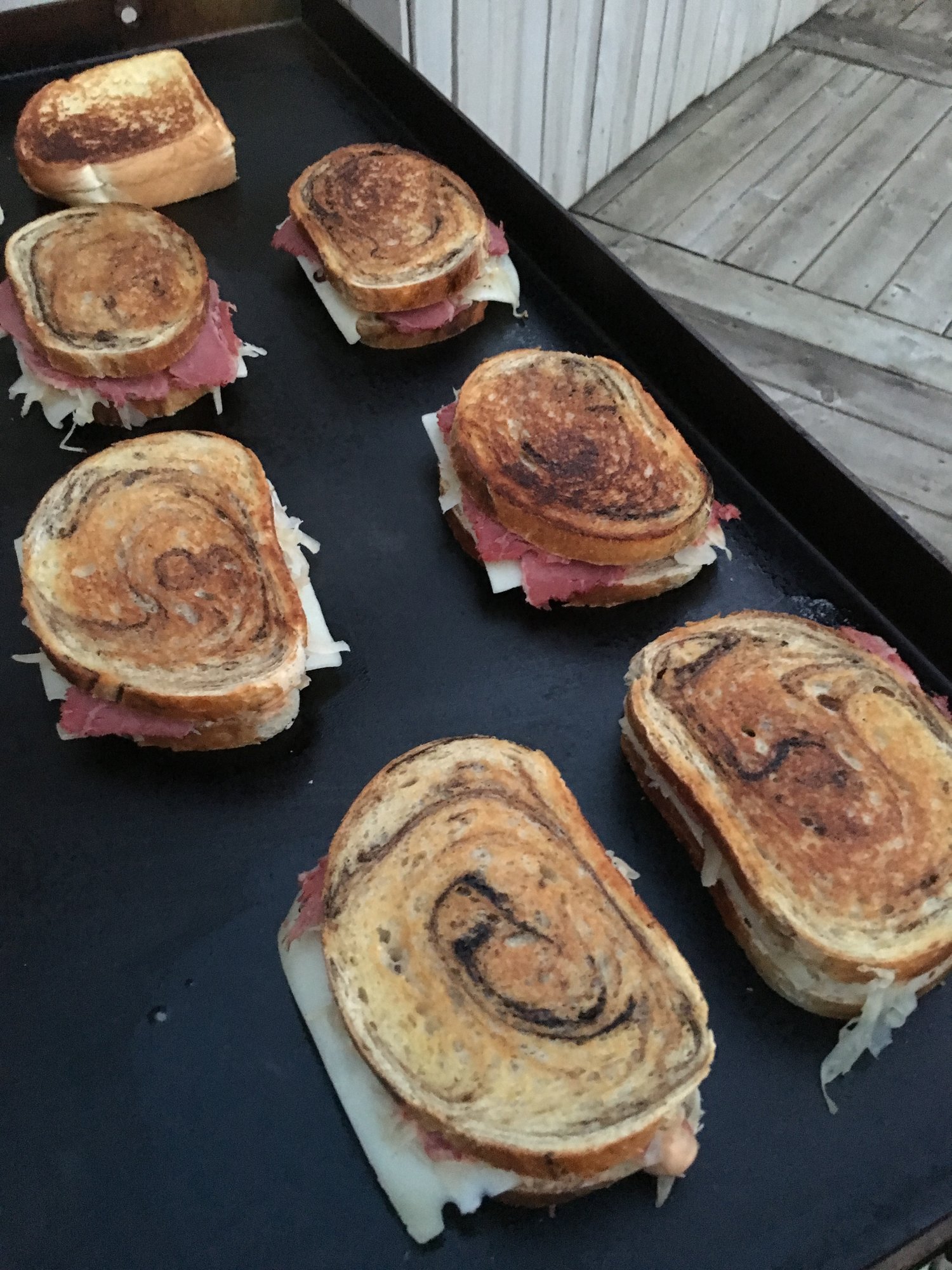 Christmas brisket flat corned beef — Big Green Egg EGGhead