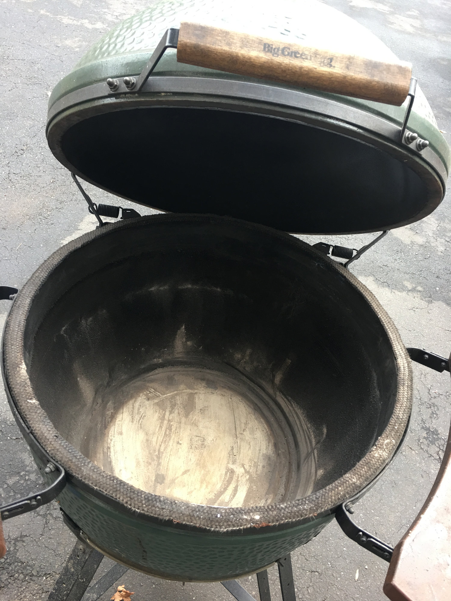 Cleaning up for the Christmas Prime Rib cook — Big Green Egg Forum