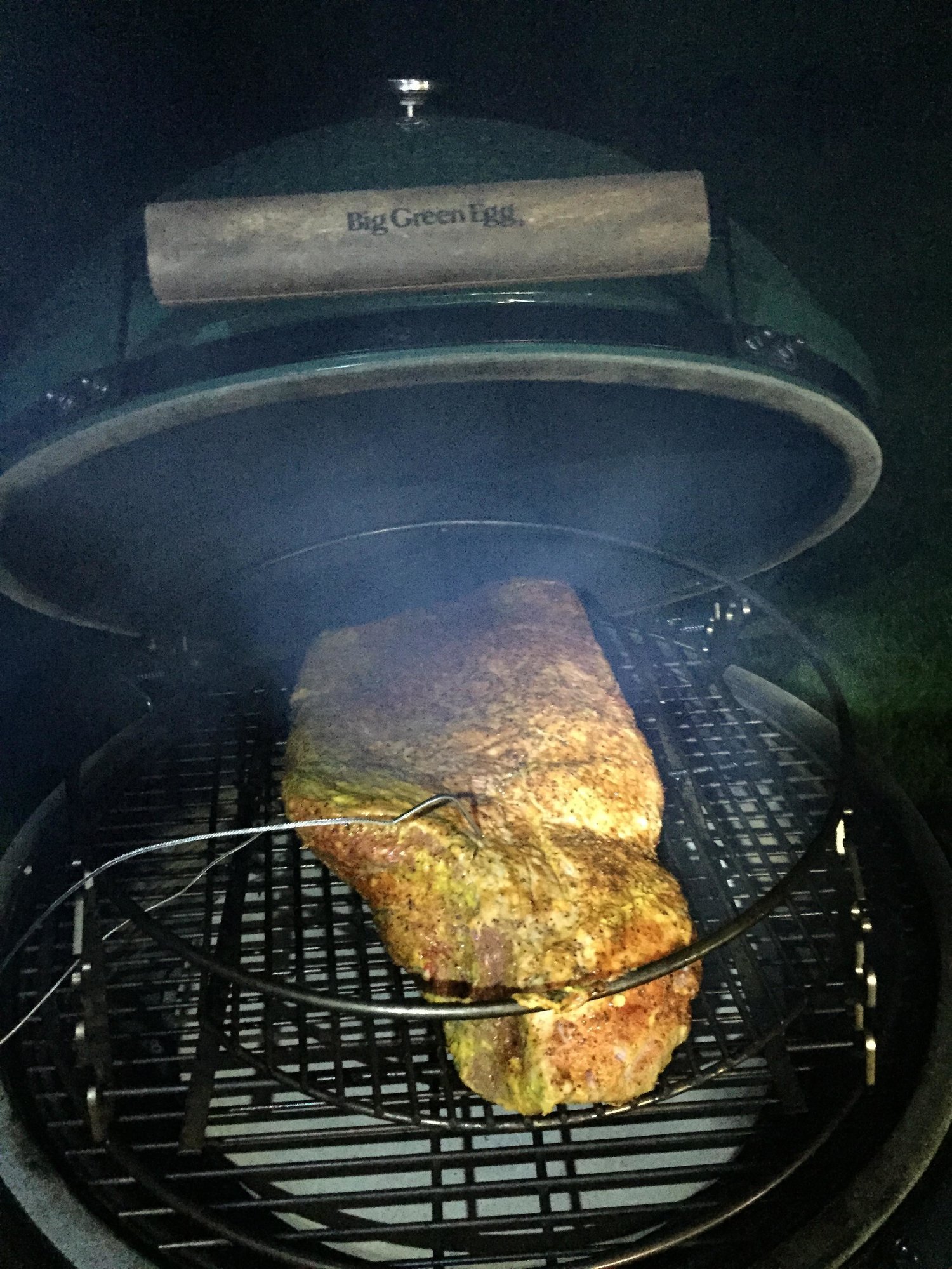 First Brisket, XL Egg with DigiQ BBQ Guru DX2 — Big Green Egg Forum