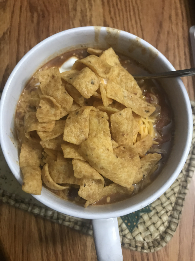 Brisket Chili Just In Time For SEC Football — Big Green Egg EGGhead Forum The Ultimate