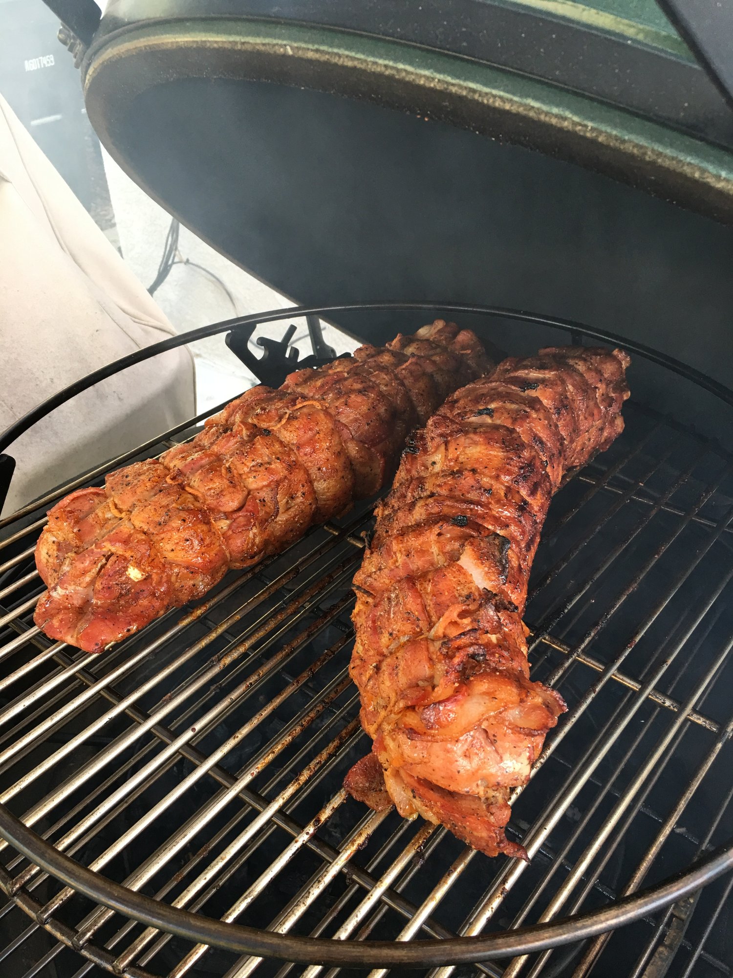 Bacon Wrapped Pork Tenderloin — Big Green Egg Forum