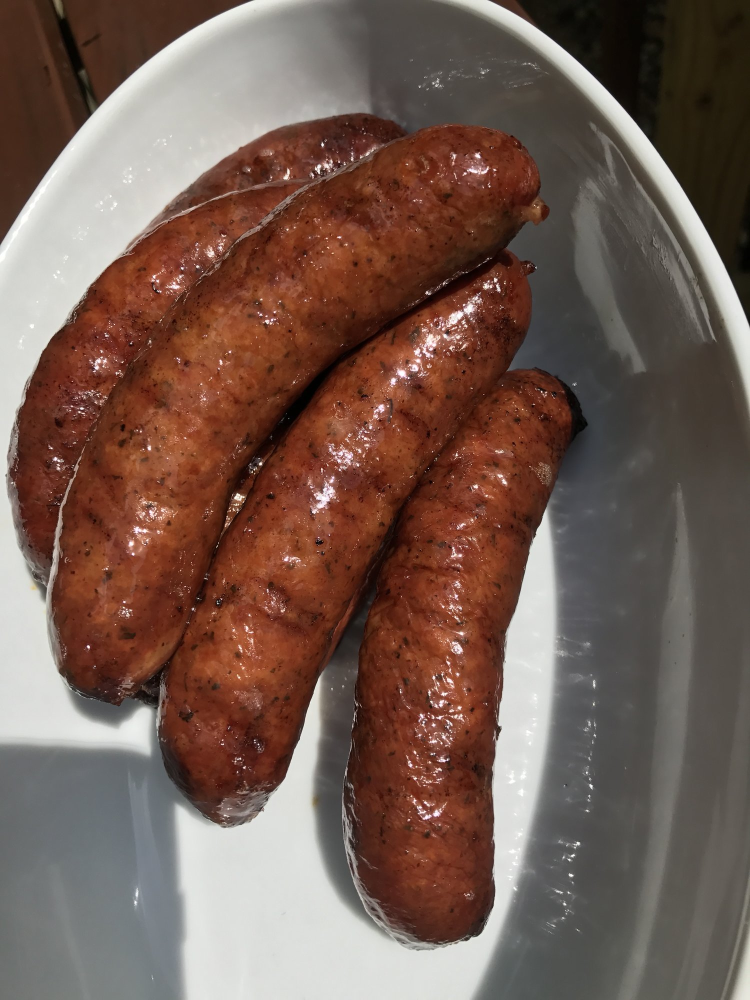 Brats no beer — Big Green Egg Forum