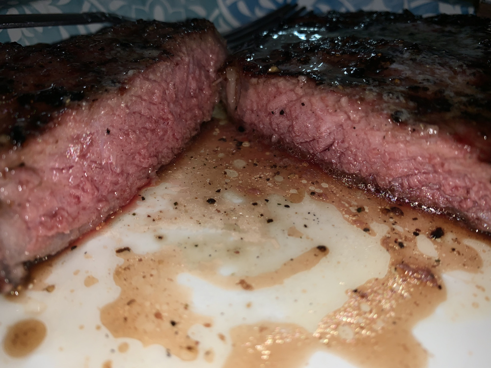 First attempt at ribeyes on the egg — Big Green Egg EGGhead Forum