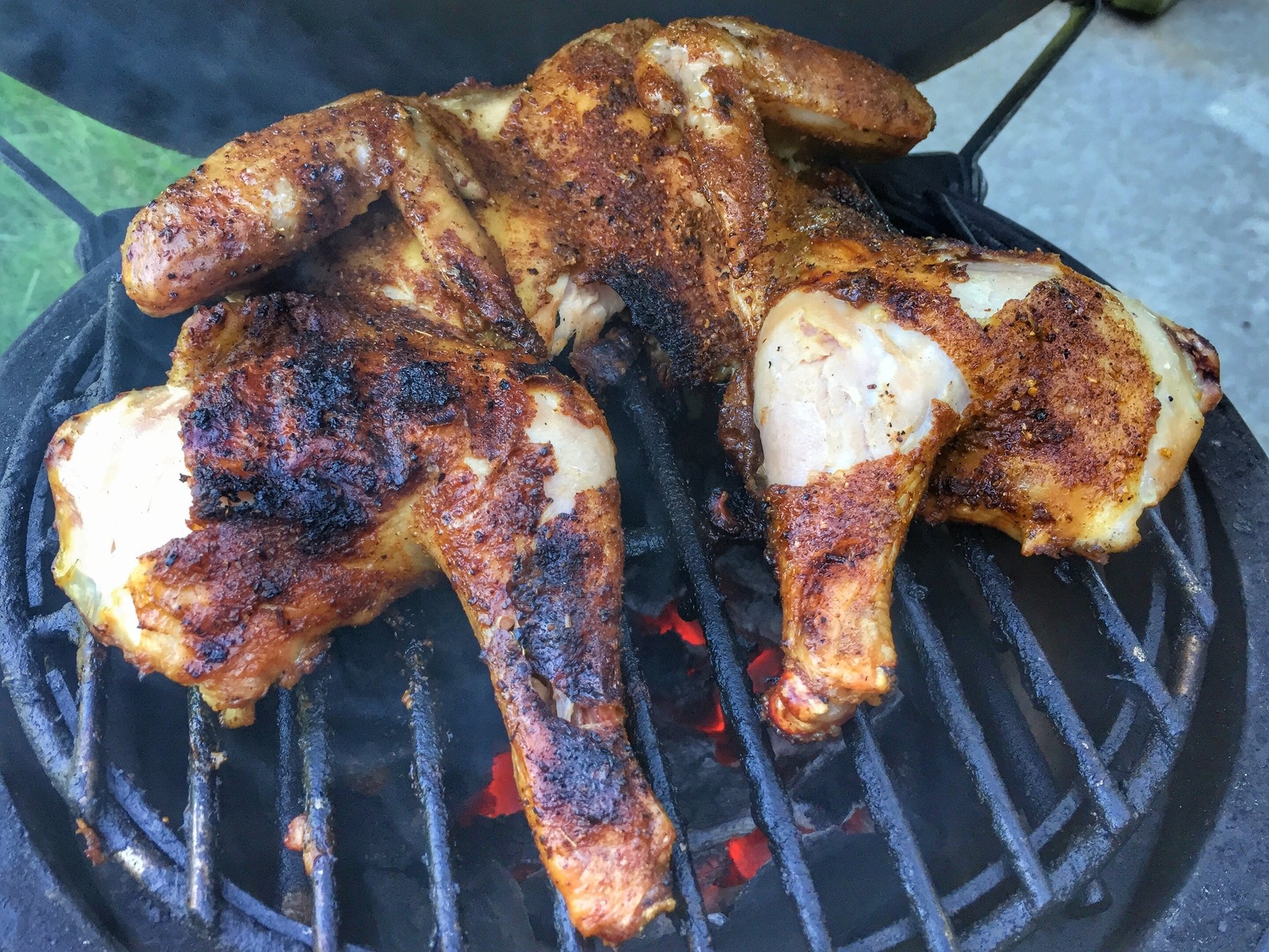 Big Green Egg Million Dollar Chicken The Bbq Buddha