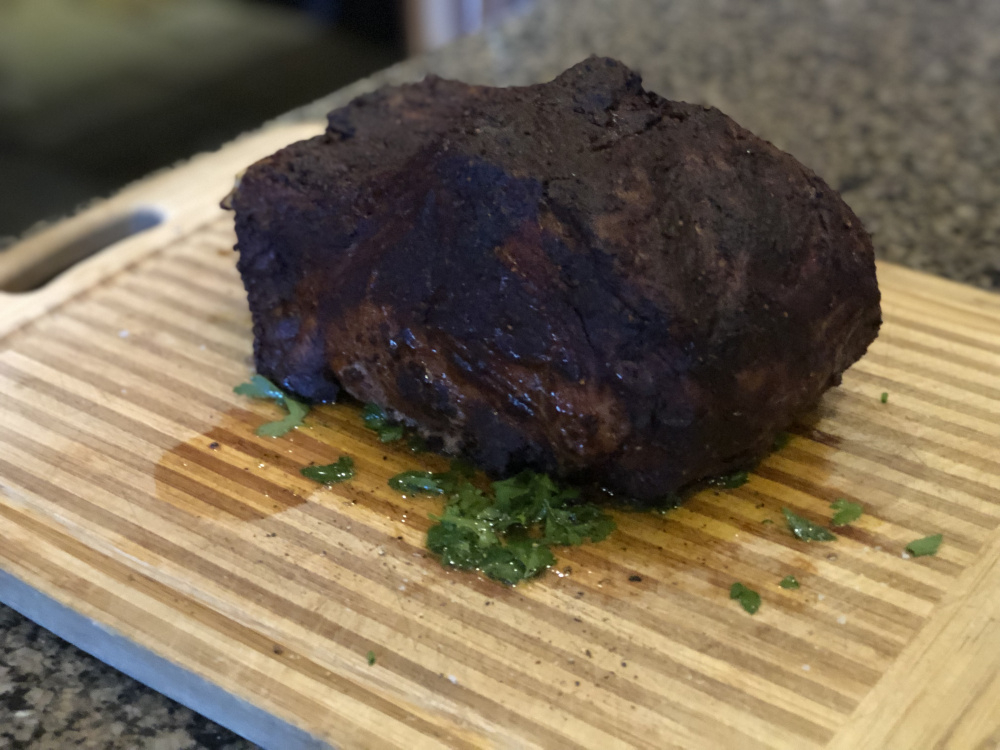 Not Guest Worthy Standing Rib Roast — Big Green Egg Forum
