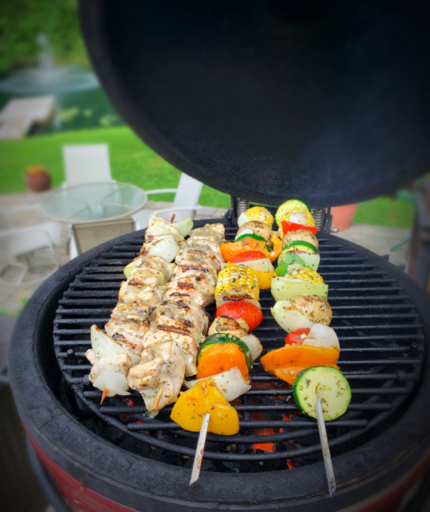 Kabobs and Korvette — Big Green Egg EGGhead Forum The Ultimate