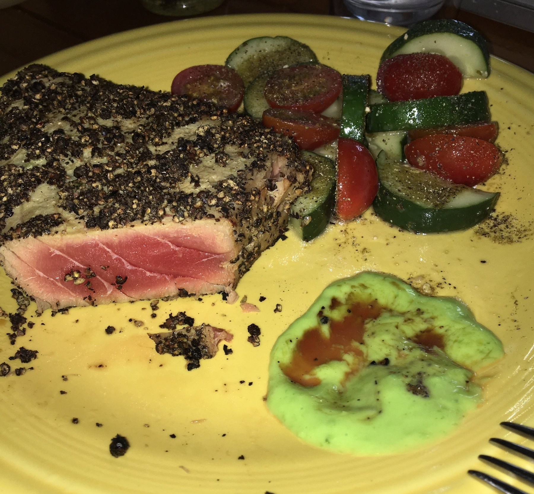 Seared Tuna — Big Green Egg Forum