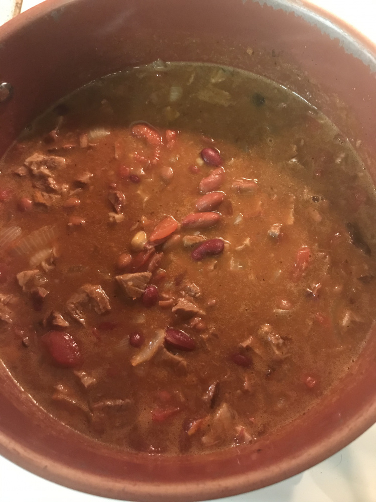 Brisket Chili Just In Time For SEC Football — Big Green Egg EGGhead Forum The Ultimate