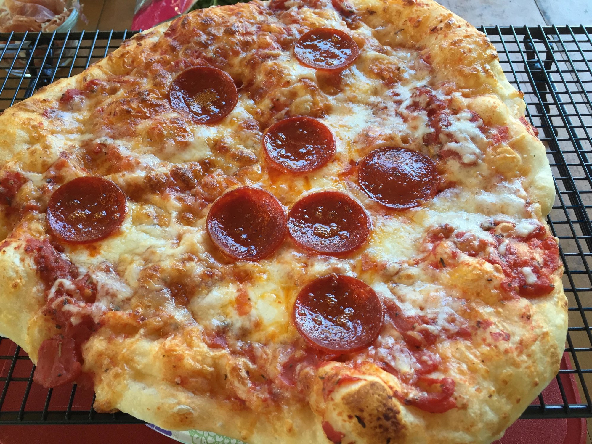 Pizza Party...Four Pizzas — Big Green Egg Forum