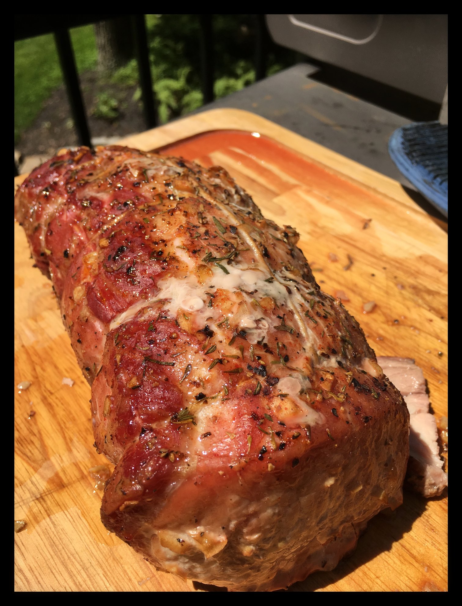 Simple meal pork loin roasts — Big Green Egg Forum