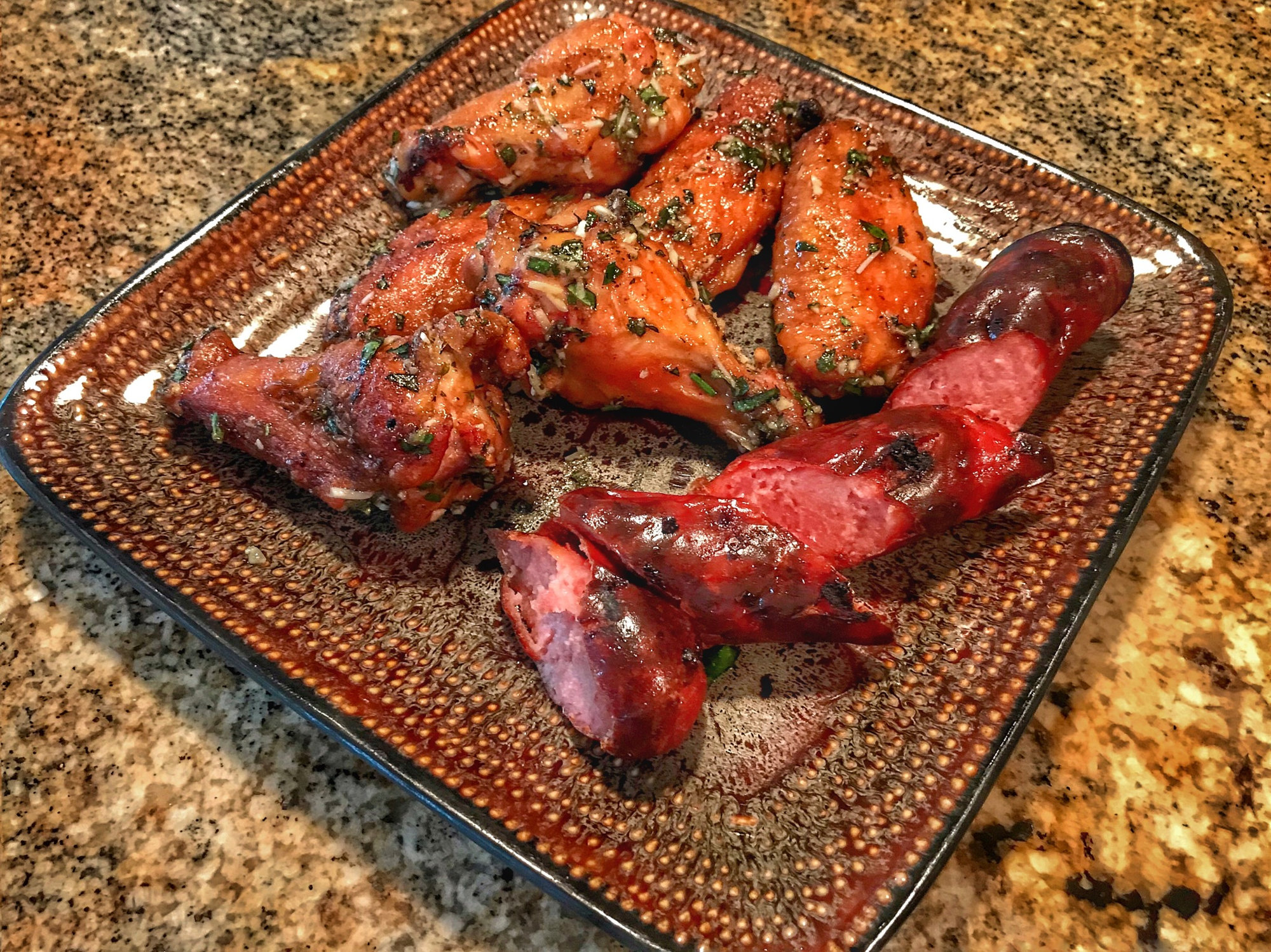 Wangs n Sausage — Big Green Egg Forum
