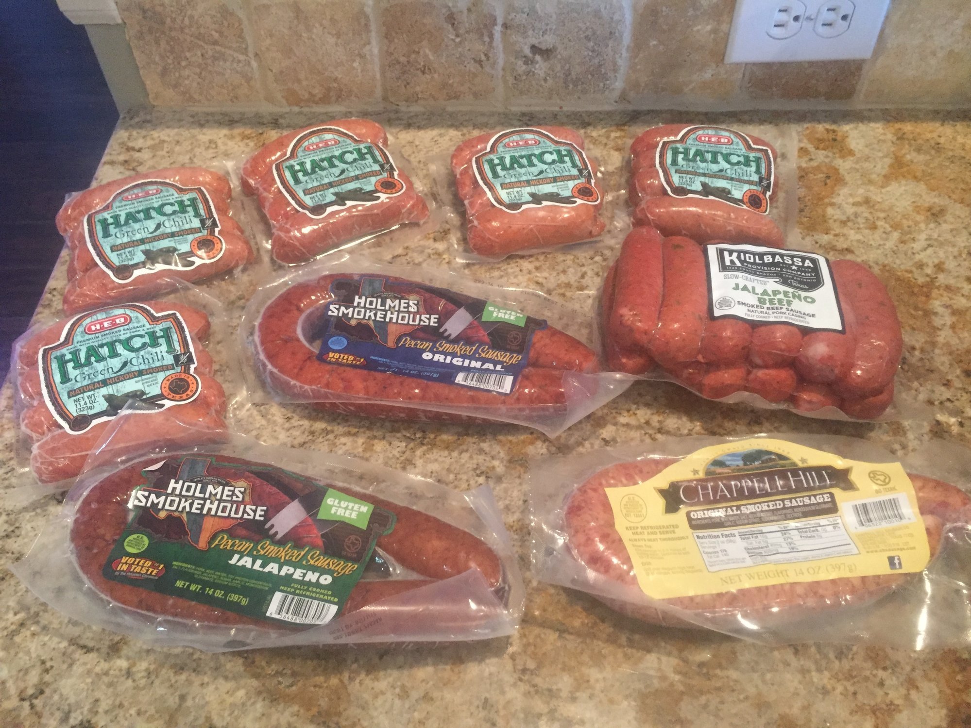 To my Houston Peeps, the Best Sausage at HEB? — Big Green Egg Forum