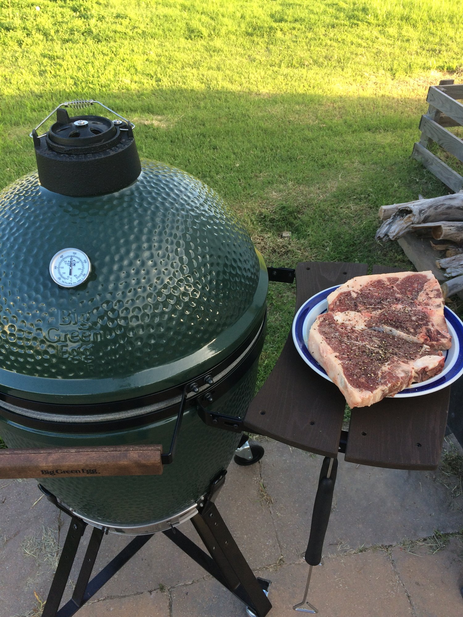 First cook — Big Green Egg Forum