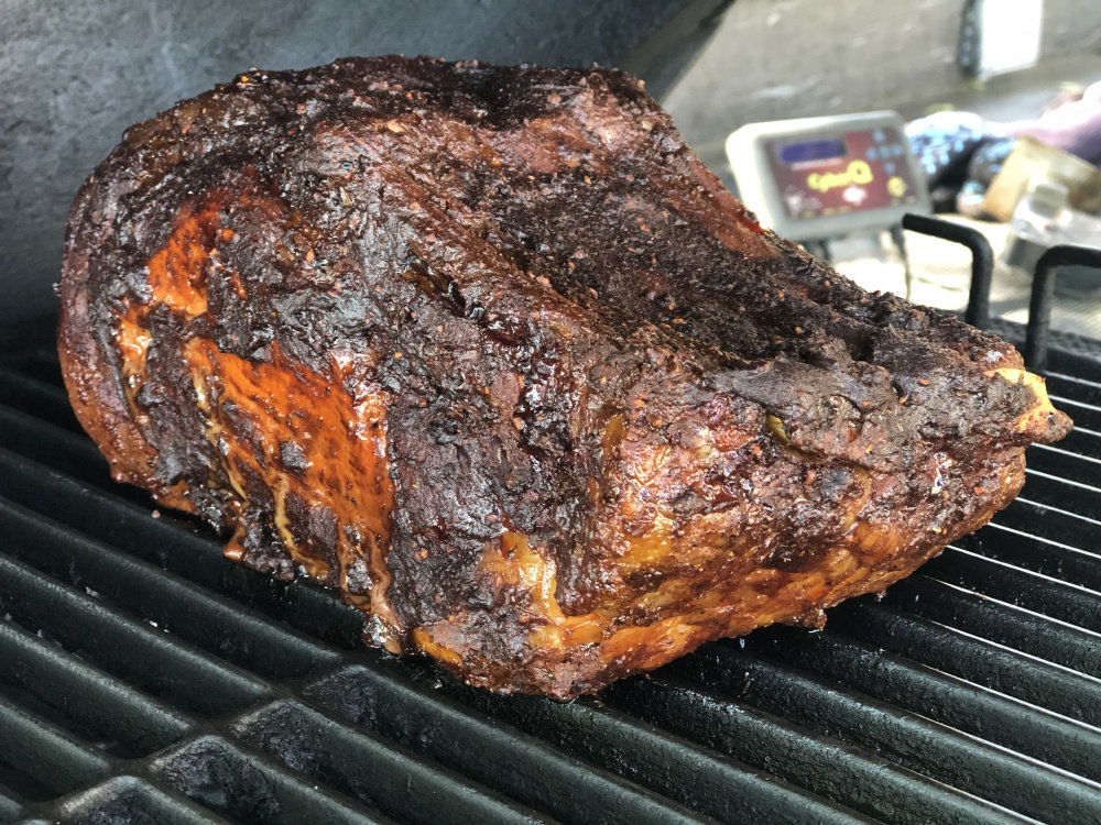 Not Guest Worthy Standing Rib Roast — Big Green Egg Forum
