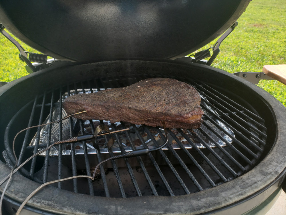 Brisket Flat v2.0 — Big Green Egg EGGhead Forum The Ultimate