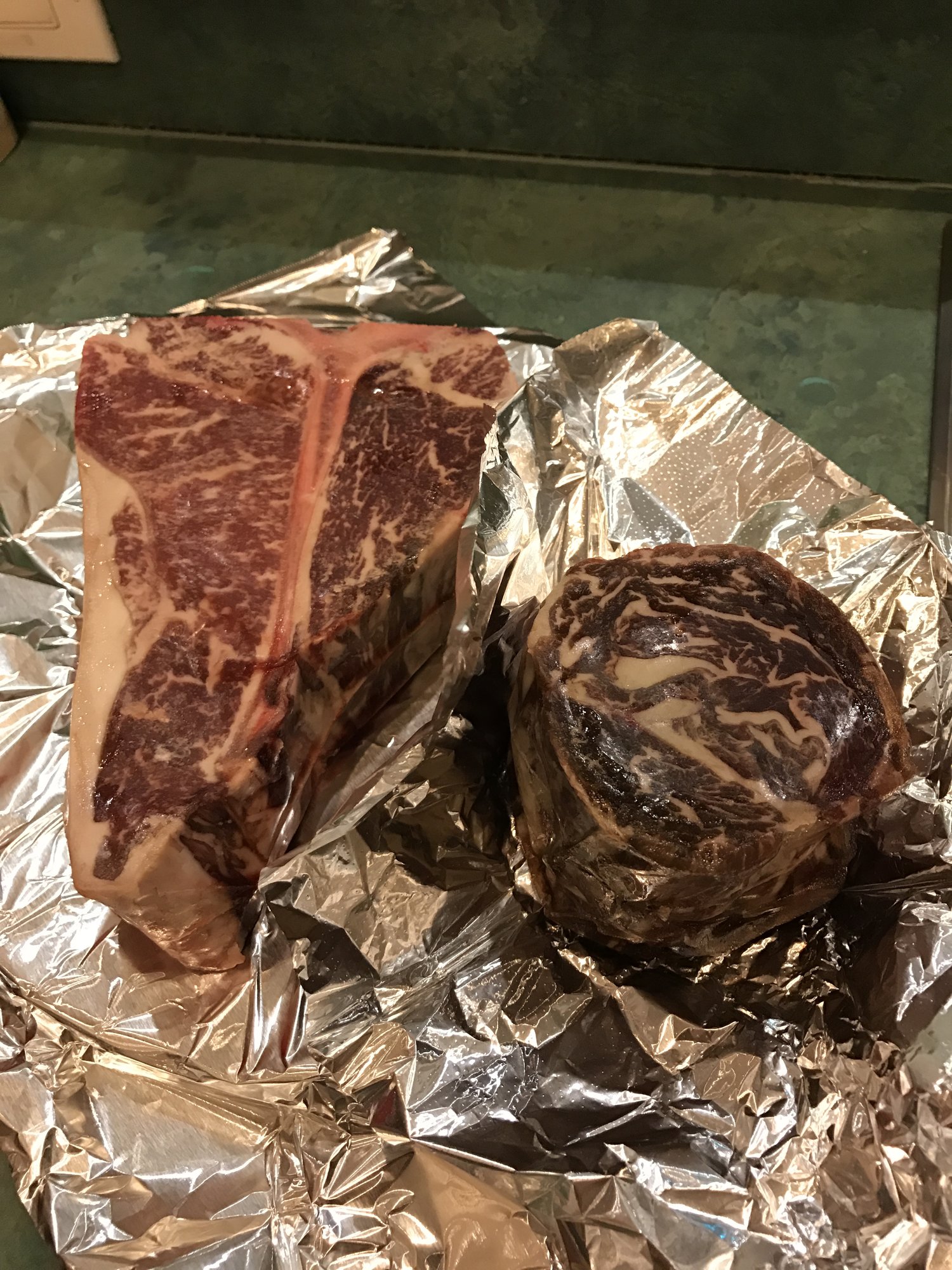 Frozen Steaks Redux — Big Green Egg Forum