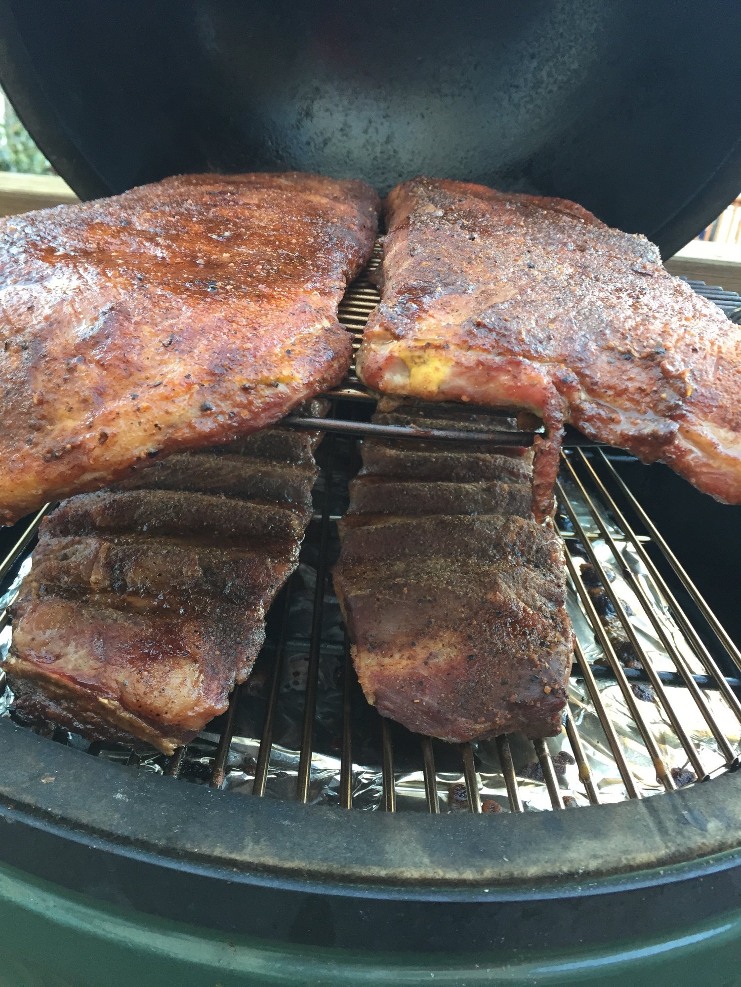 St. Louis Style Ribs & Beef Back Ribs — Big Green Egg EGGhead Forum
