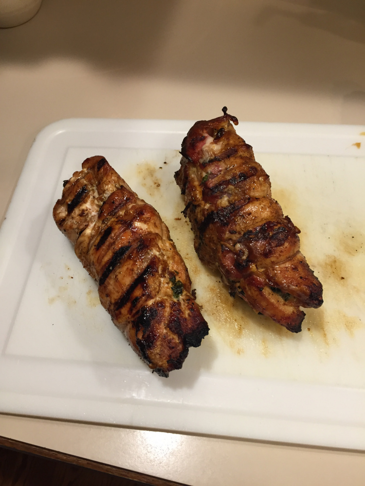 Stuffed Chicken Breast — Big Green Egg Forum