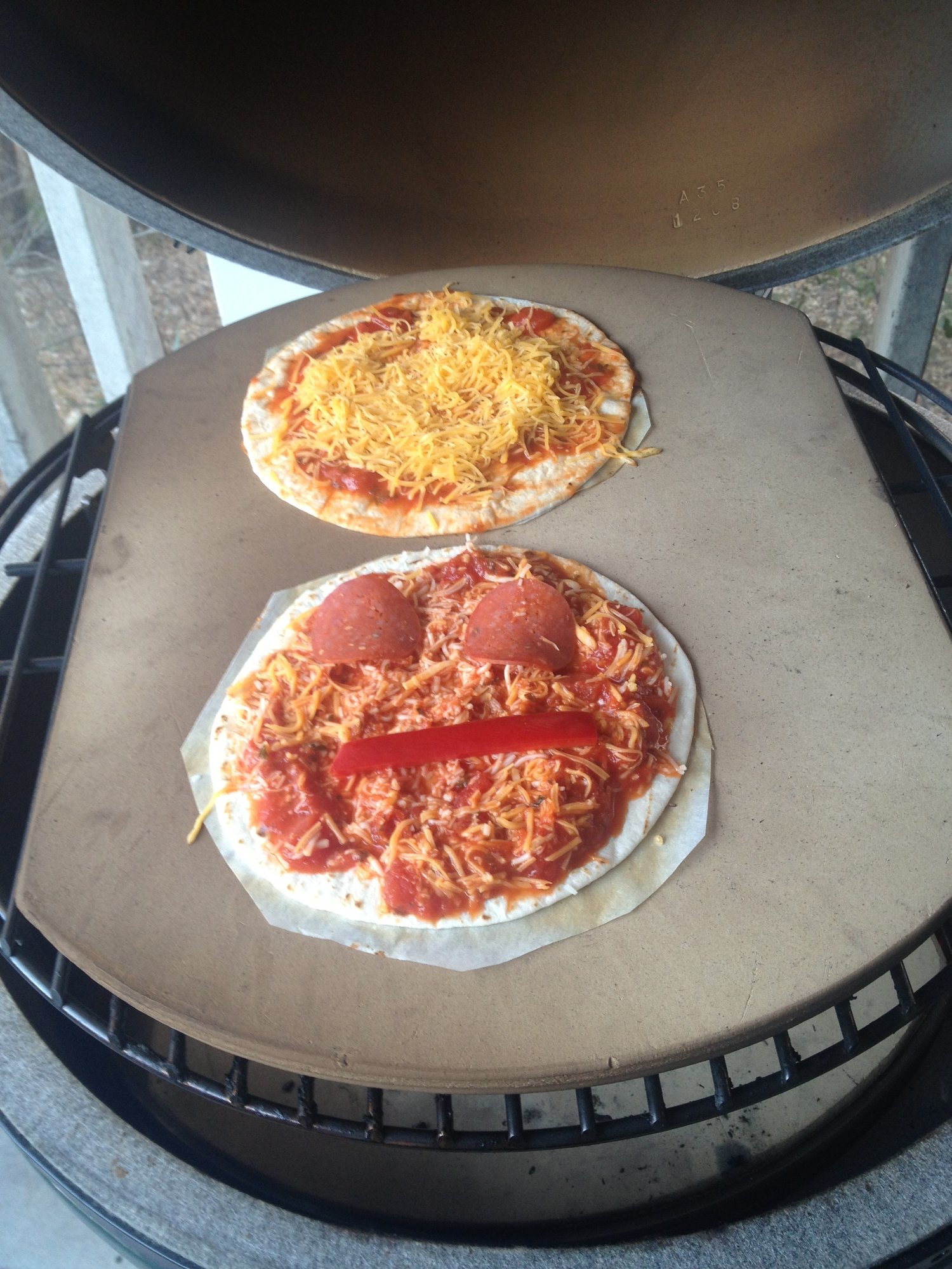 Personal pizza — Big Green Egg Forum