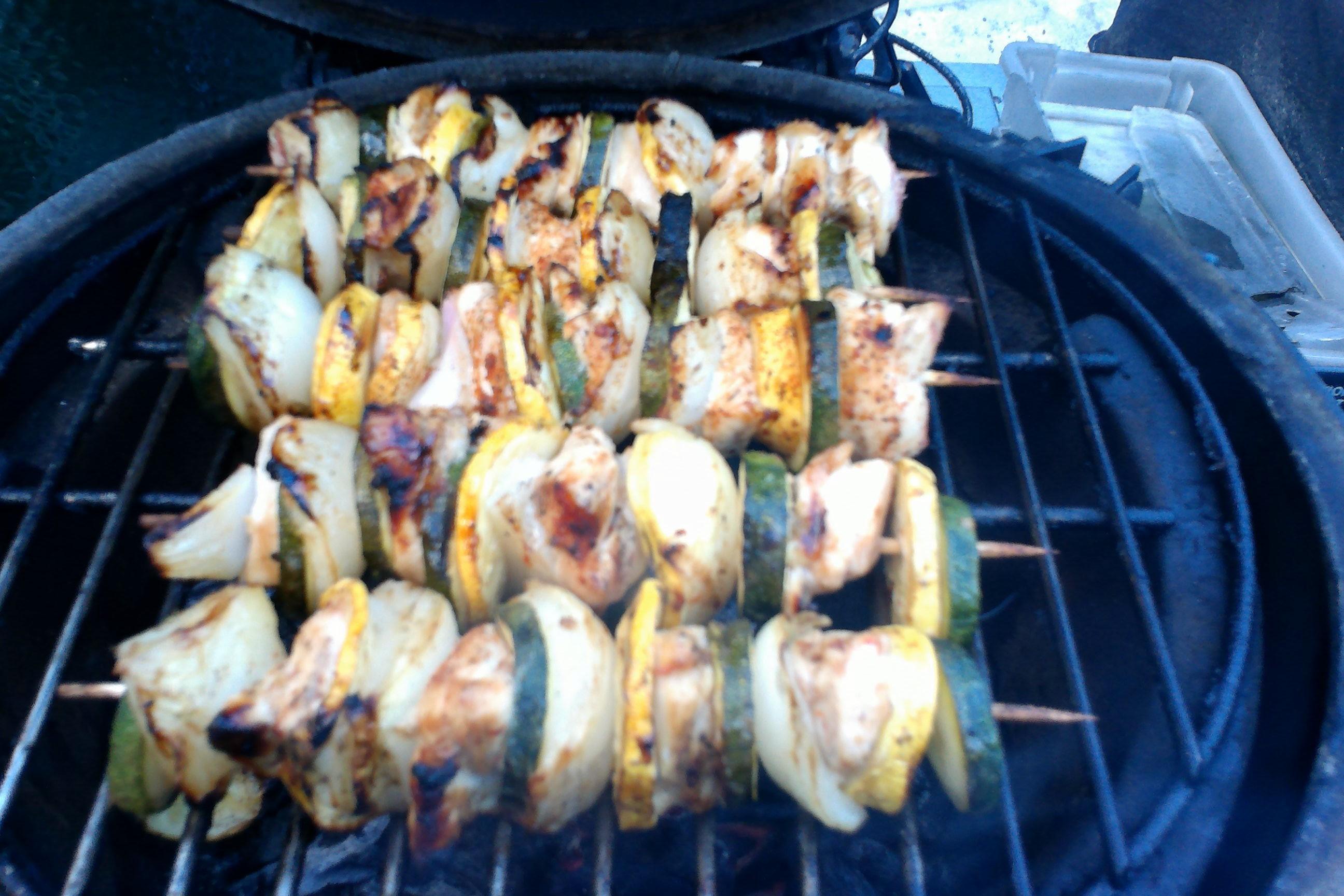 chicken kabobs — Big Green Egg Forum