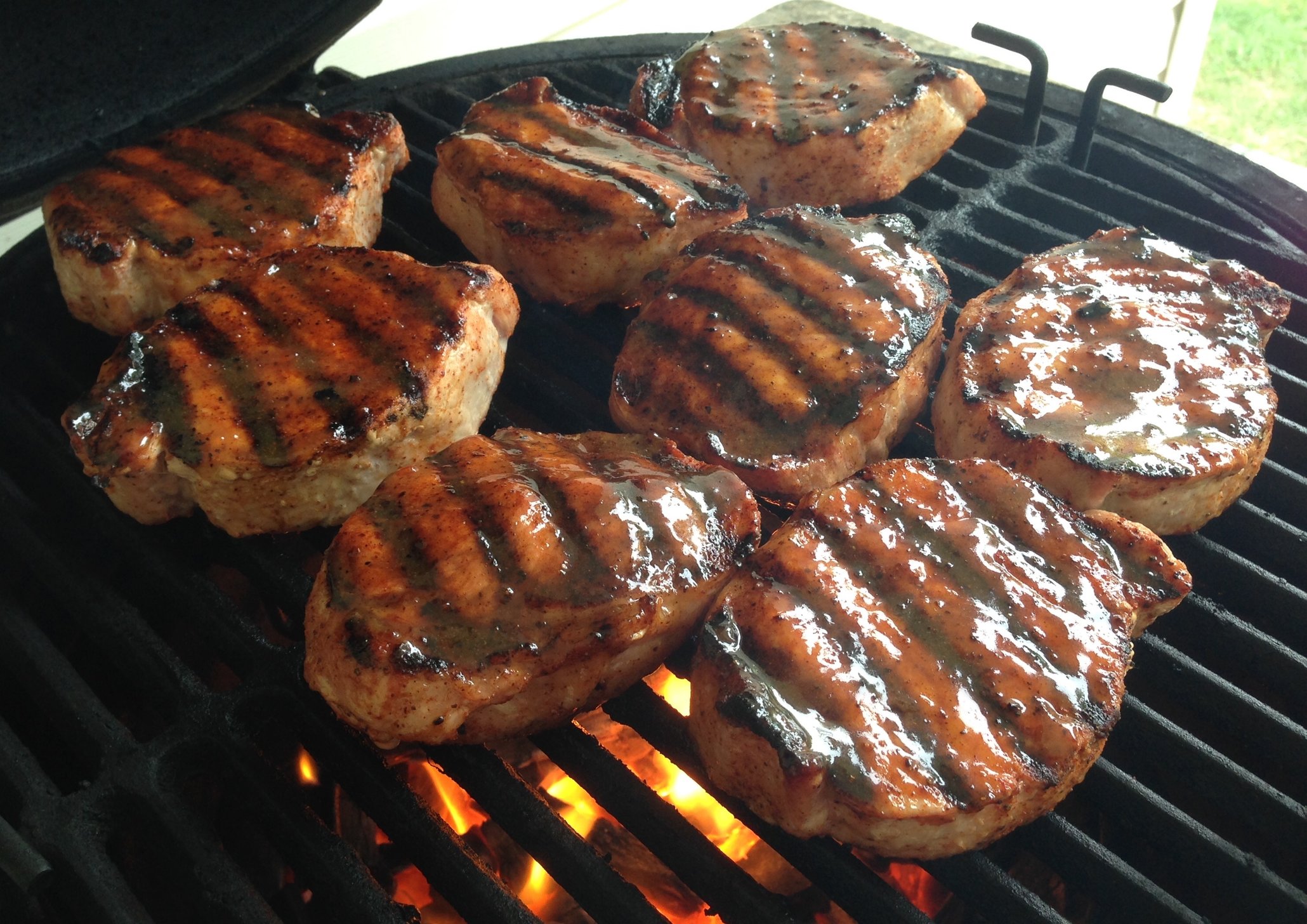 My Pork Chops are tougher than John Wayne Page 2 — Big Green Egg Forum