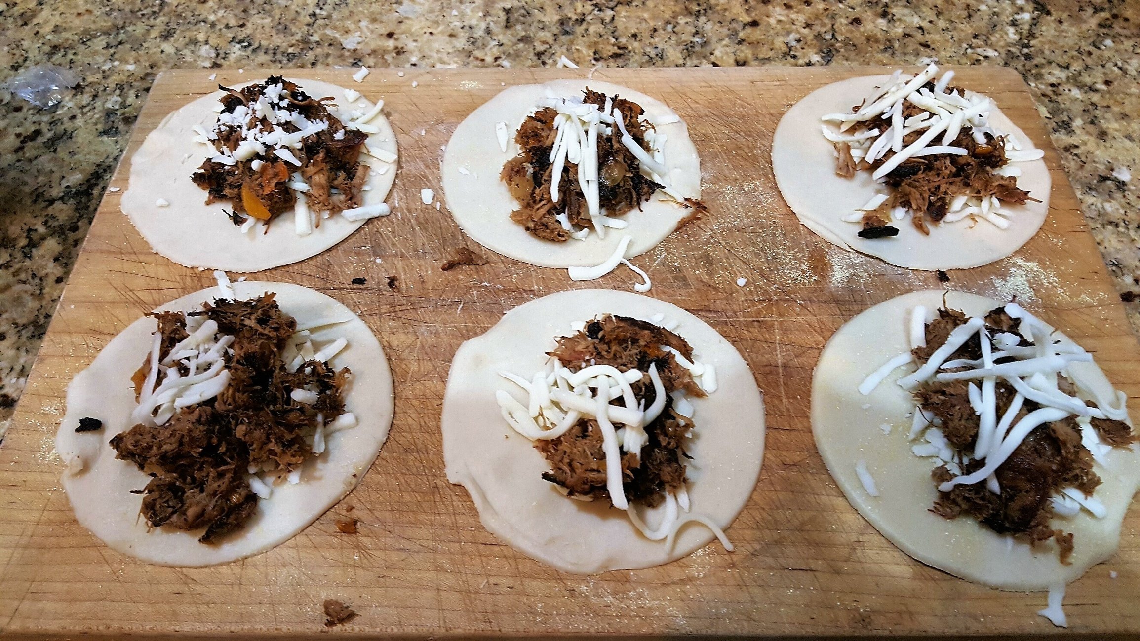 Easy Cuban Mojo Pulled Pork Empanadas ( My leftover run! ) — Big Green