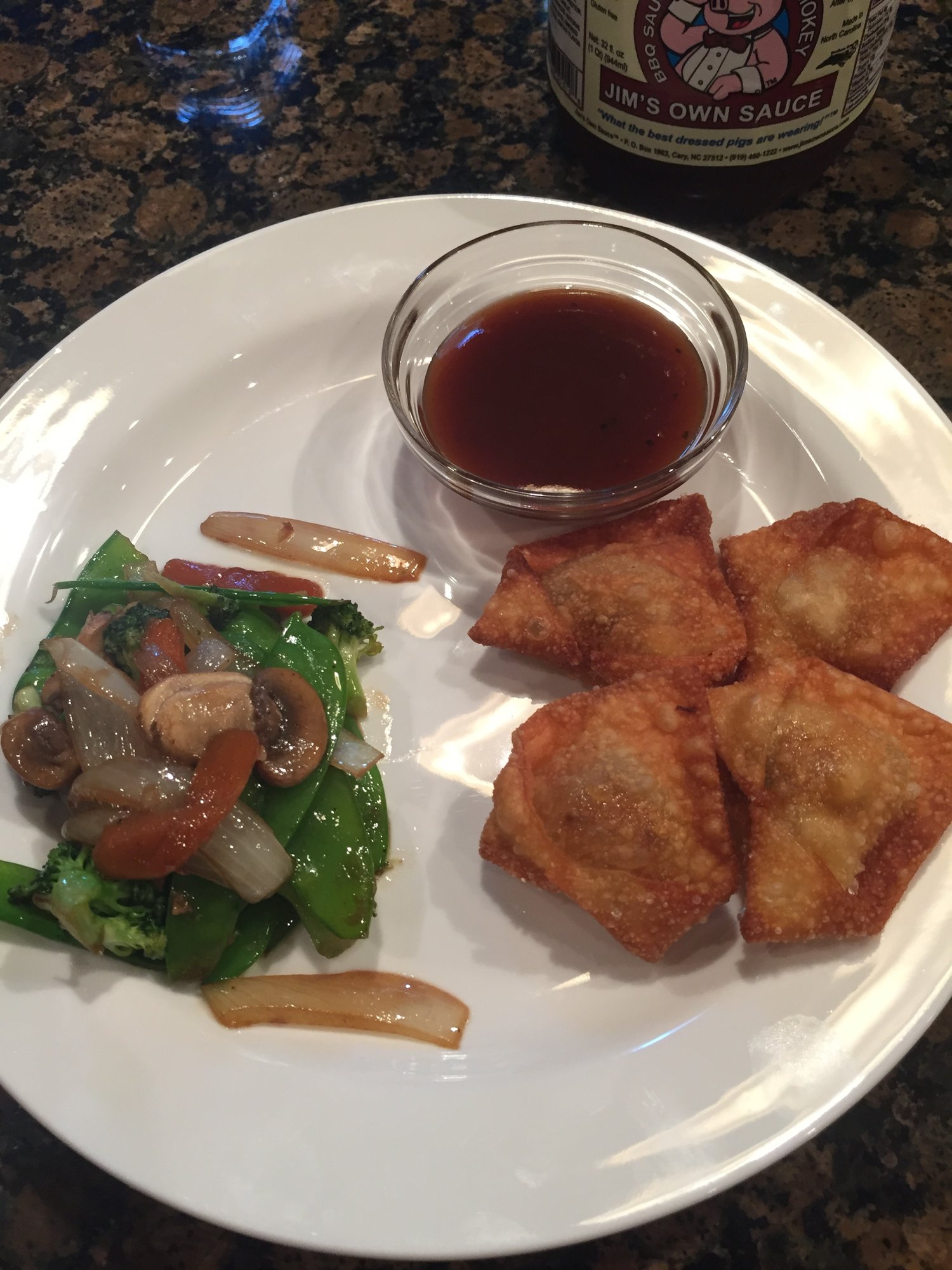 PP Wontons and Veggie Stir Fry — Big Green Egg Forum