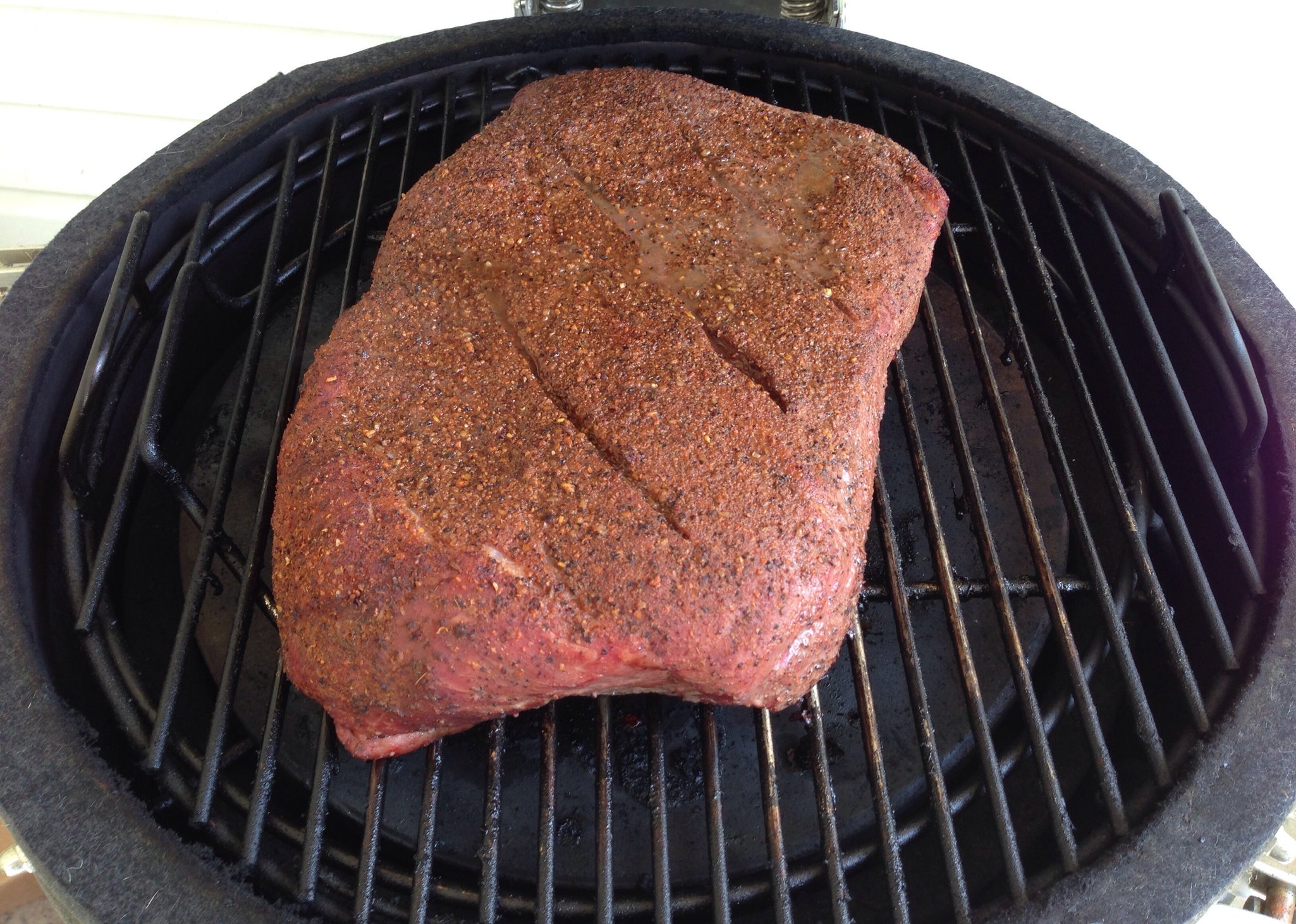 Brisket Flat — Big Green Egg EGGhead Forum The Ultimate Cooking