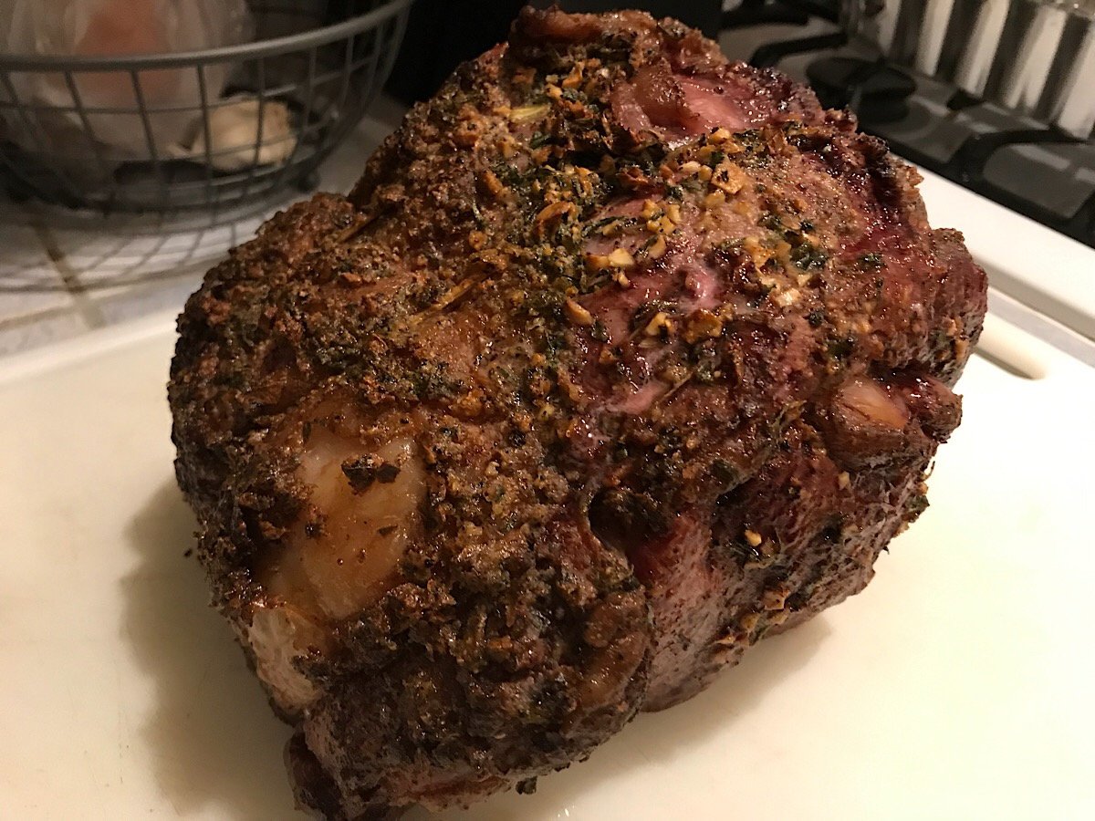 Slow cooking a prime rib — Big Green Egg Forum