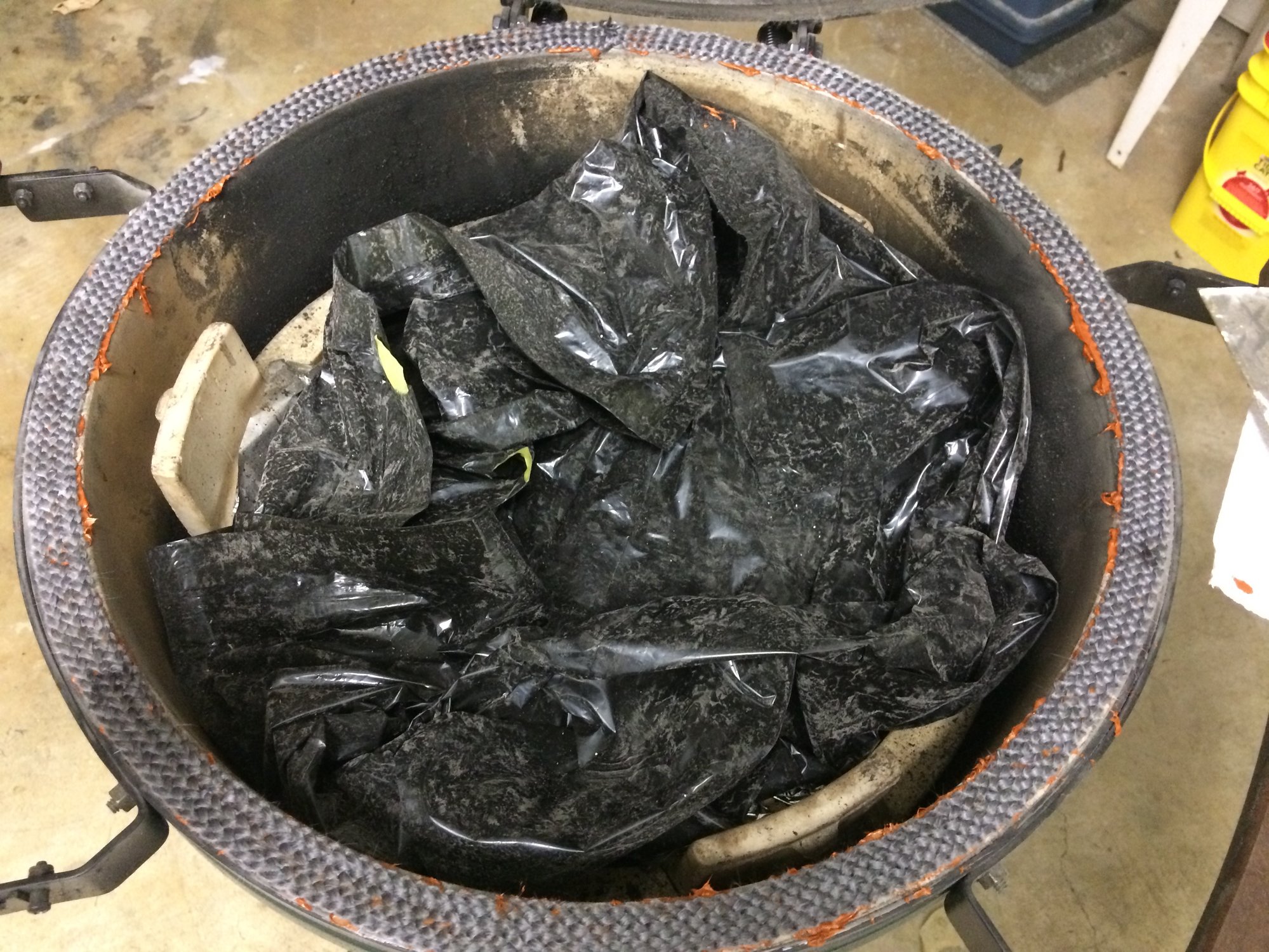 Rutland Gasket install with pics — Big Green Egg Forum