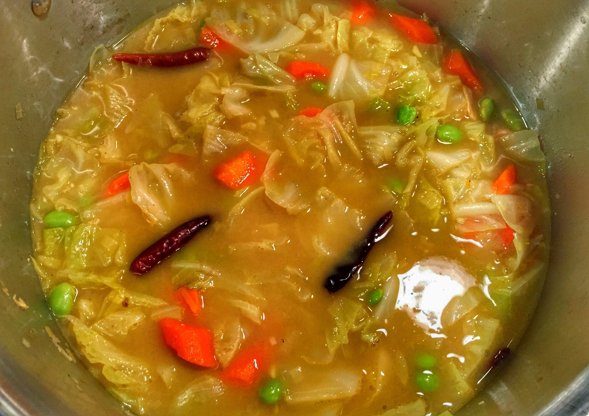 Curry Chicken and Cabbage Soup — Big Green Egg Forum