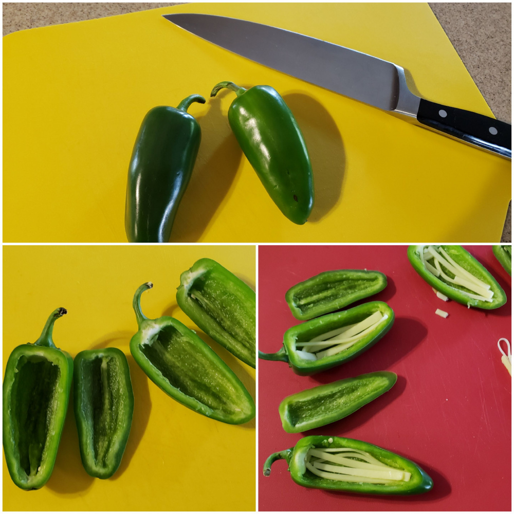 Prep the jalapenos — Big Green Egg EGGhead Forum The Ultimate Cooking Experience...