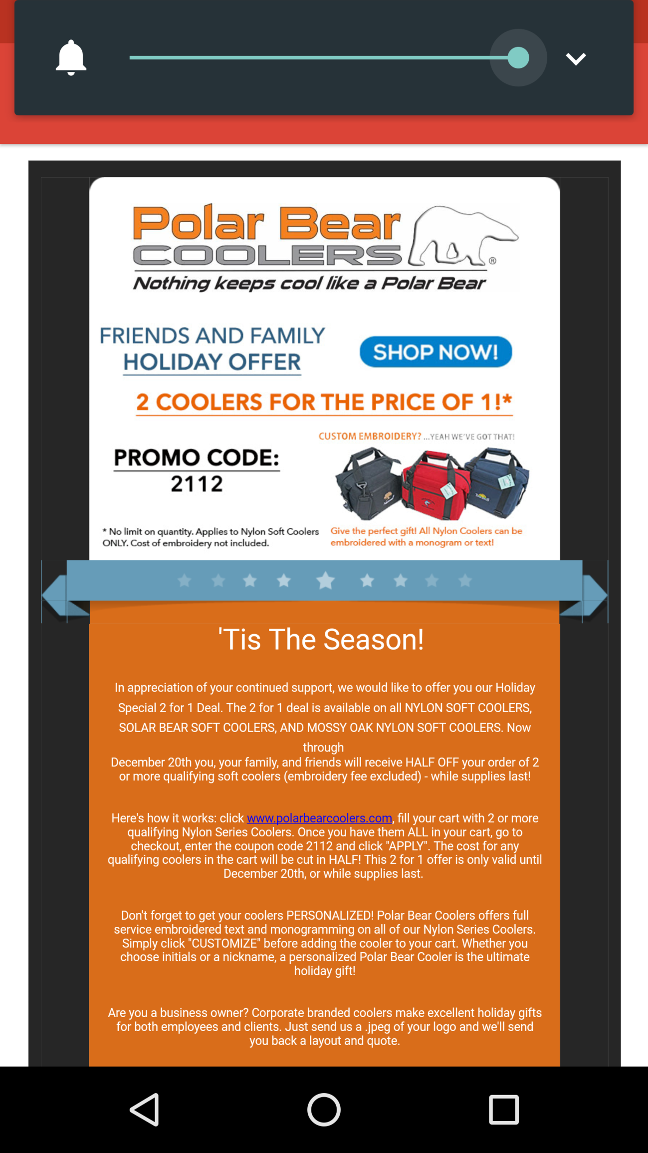 Polar bear coolers 2 for 1 sale — Big Green Egg Forum