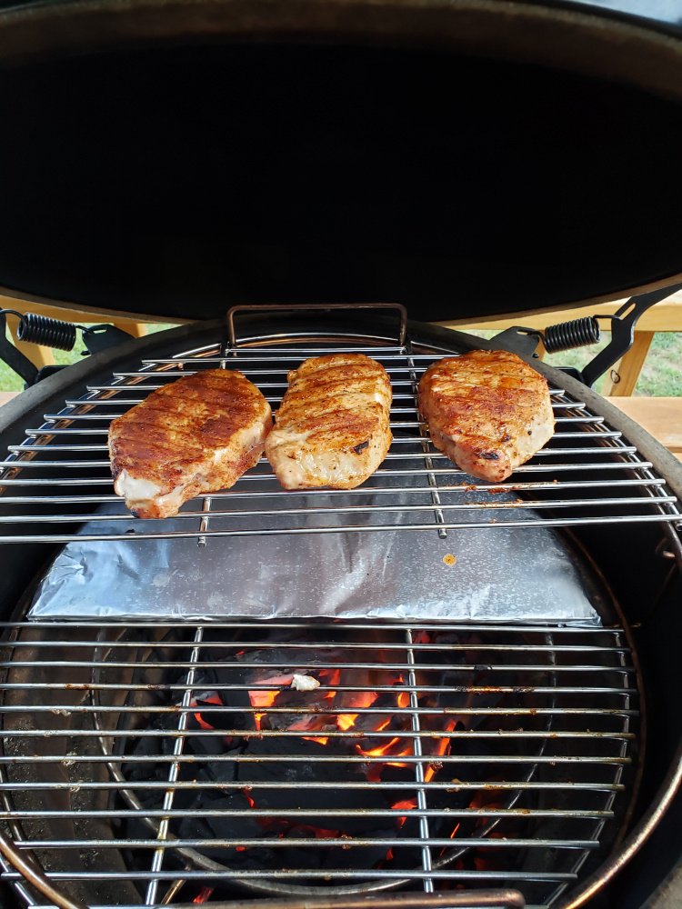 Boneless Pork Chops — Big Green Egg Forum